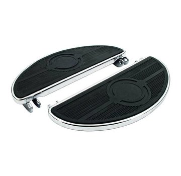 MCS plaquettes de floorboard ovales, 40-84 FL - noir