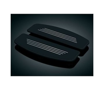 Kuryakyn passager floorboard pads- premium, Convient à:> 84-17 Electra Glide