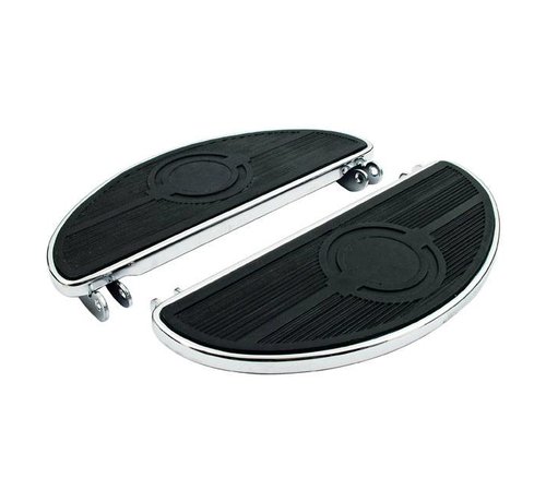 MCS floorboards oval old style 40-84 FL; Black or Chrome