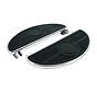 floorboards oval old style 40-84 FL; Black or Chrome