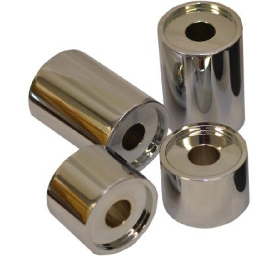 elevadores de manillar 1 o 2 pulgadas T-Bar Riser/Spacer chrome