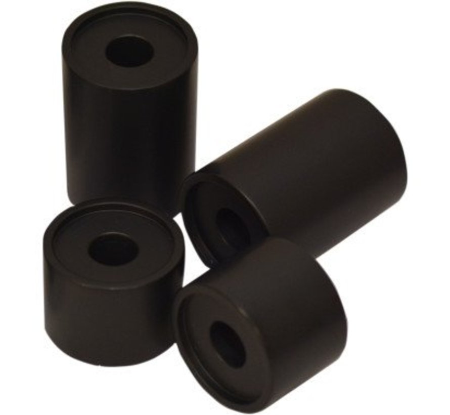 handlebars risers 1 or 2 inch T-Bar Riser/Spacer Black