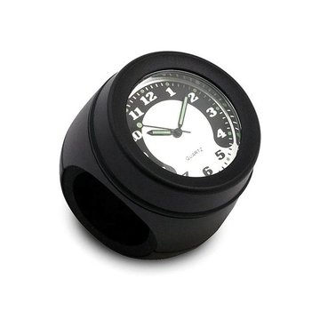 MCS handlebars mounted clock Black or Chrome