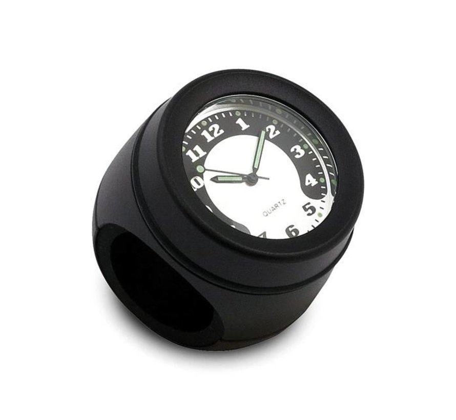 reloj montado en manillar Negro o Cromo