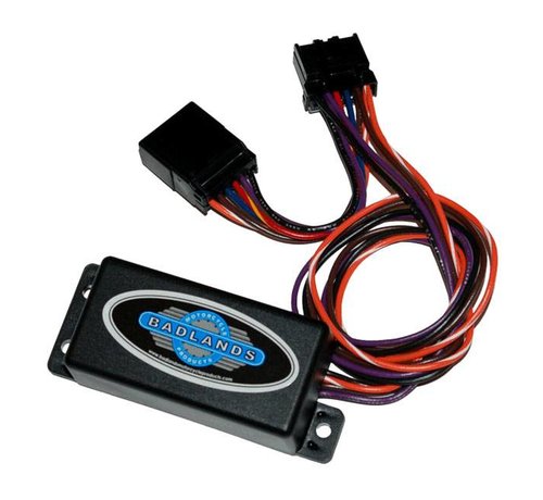 Badlands load equalizer voor led richtingaanwijzers Past op: > 96-10 Softail 97-13 Touring 97-11 Dyna ; 99-03 XL Sportster