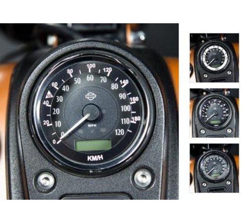 TC-Choppers speedo mph naar km converter mijl naar km - Past op:> Dyna 1999-2017