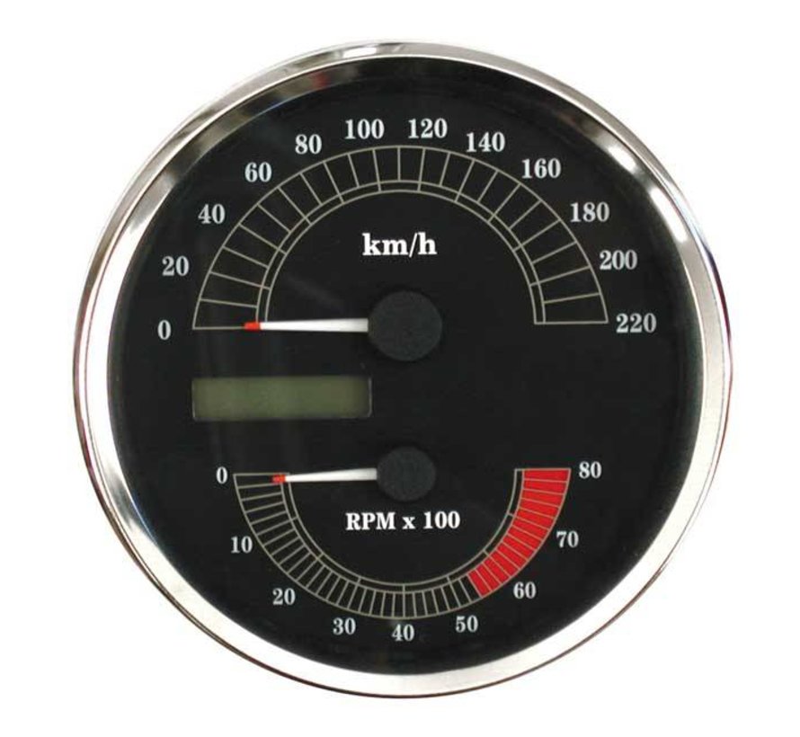 speedo Snelheidsmeter KMH 00-03 Softail 95-03 FLHR