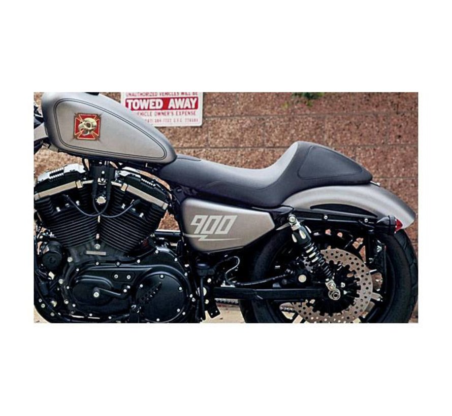 RSD design Enzo solo seat Fits: > 2004-2022 XL Sportster