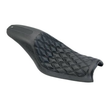 RSD Asiento Boss para 2 personas. Ajustes negros:> 06-17 Dyna