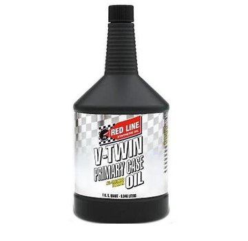 Red Line Synthetic oil Huile synthétique Carter primaire d'huile Moteurs V-Twin entièrement synthétiques Compatible avec : > Tous les Bigtwin Evo, Twincam et M8 primaires