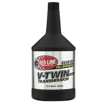 Red Line Synthetic oil Aceite de transmisión totalmente sintético Compatible con: > Todas las transmisiones Bigtwin Evo y Twincam