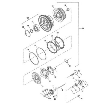 TC-Choppers PIÈCES D'EMBRAYAGE POUR DYNA 2006 ET TWIN CAM 2007