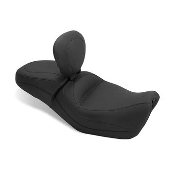 Mustang Standard Touring seat. With rider backrest Fits: > 14-20 XG500/750 Street