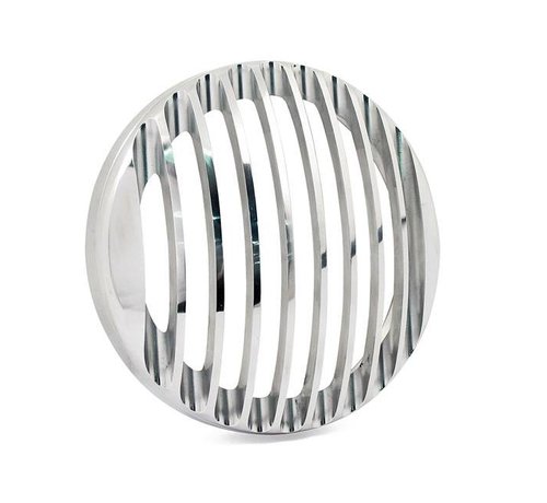 Rough Crafts headlight grill polished- 5 75 inch