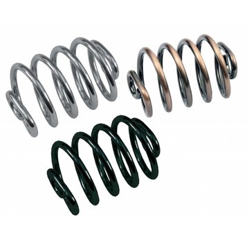 MCS Seat spring 3 inch high black, chrome or copper Fits: > universal