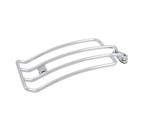 MCS seat solo luggage rack black or chrome Fits: > 06-17 Dyna FXDB