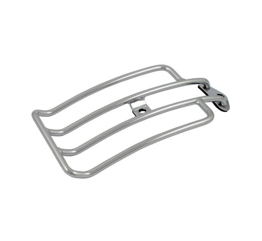 luggage rack solo black or chrome Fits: > 2004-2018 XL CUSTOM XL1200X