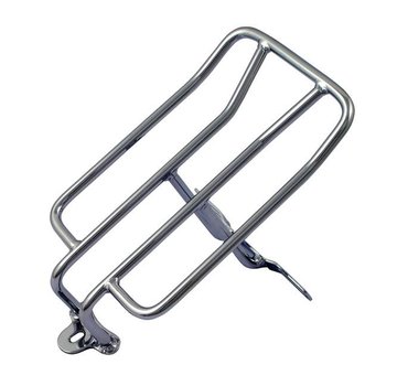 MCS luggage rack black or chrome 06-08 Dyna (Excludes FXDWG/FXDF)