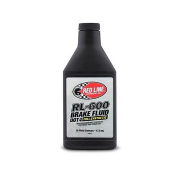 Red Line Synthetic oil RL-600 Brake Fluid, 6/16 oz. dot 4