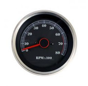 MCS TACHOMETER - 6200 RPM REDLINE Passend für:> 84-94 FX, FXR, XL. LENKER MONTIERT