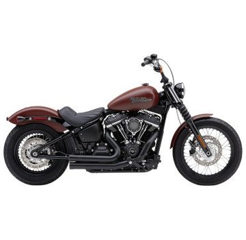 Cobra Speedster Short 909 Black of chroom 2018-up Softail FL / FX