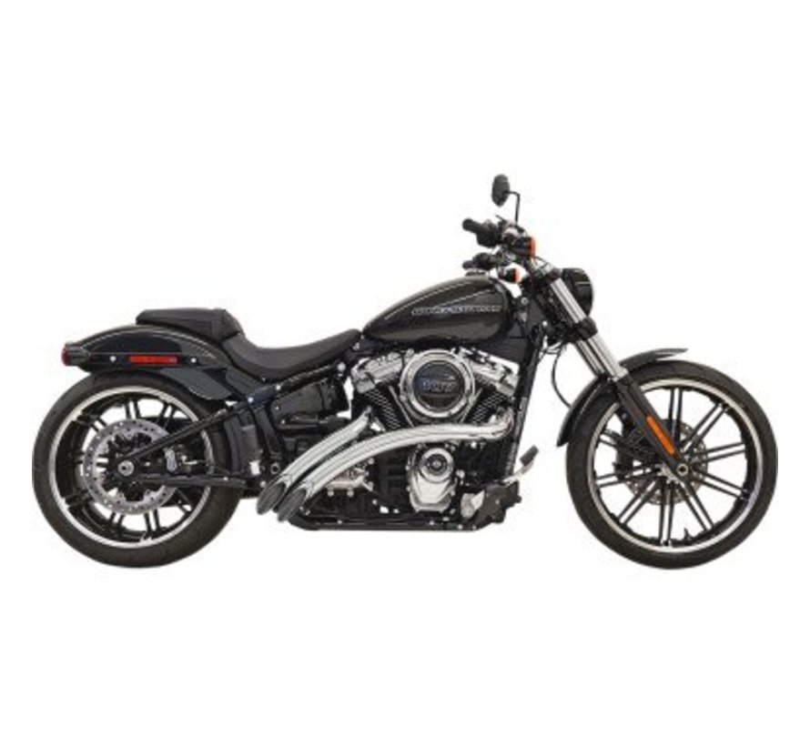 Sweeper Radius 2 en 2 negro o cromo 2018 en adelante - Modelos Softail