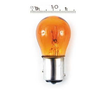 MCS turn signal bulb dual filament Amber 12V
