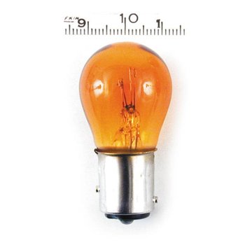 MCS turn signal bulb dual filament Amber 12V