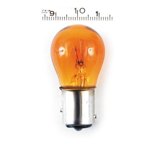 MCS knipperlicht gloeilamp dubbele gloeidraad Amber 12V