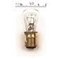 taillight Brake and bulb dual filament Clear; 12V