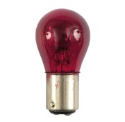 MCS turnsignal ampoule double filament, rouge; 12V