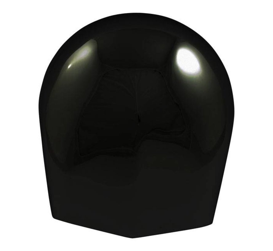 Horn cover chrome, black or wrinkle Taco Motos Amsterdam