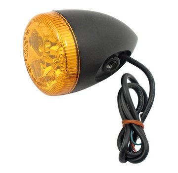 MCS turn signal LED 3in1 bullet Amber lens