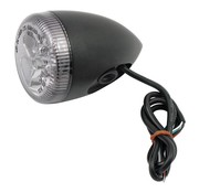 MCS richtingaanwijzer LED 3in1 bullet zwart of chroom met Smoke lens