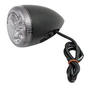 TC-Choppers turn signal LED 3in1 bullet black or chrome with Smoke lens