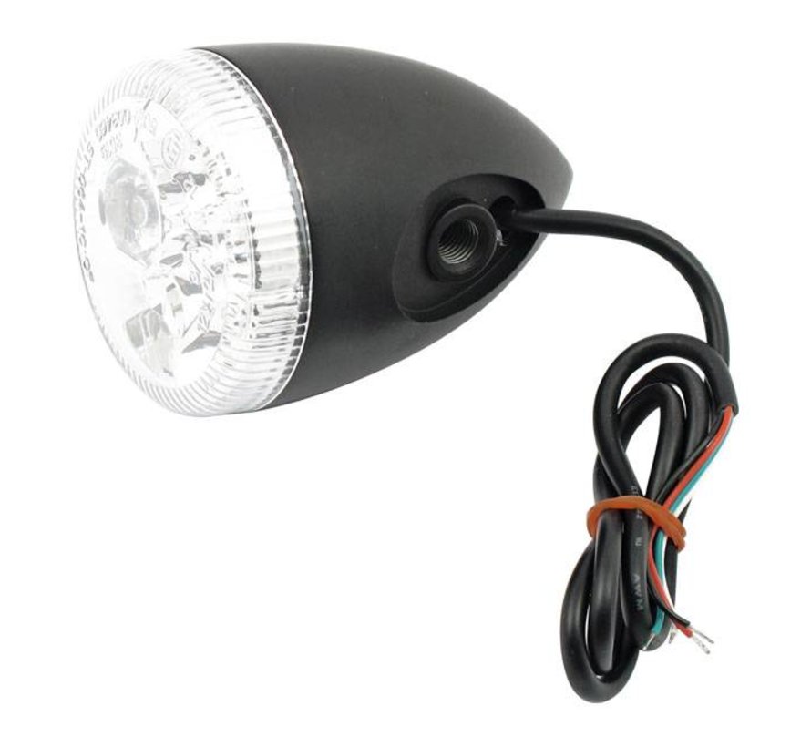 3in1 seÃḟal de giro bala LED lente Claro