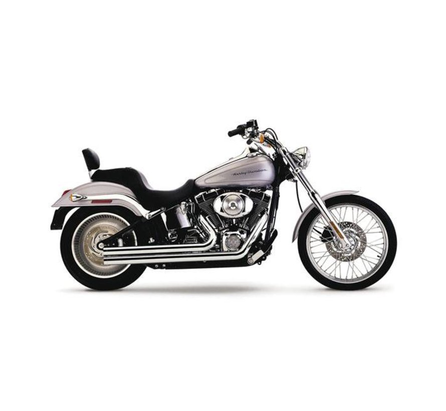 speedster korte uitlaat Past op:> 07-17 Softail