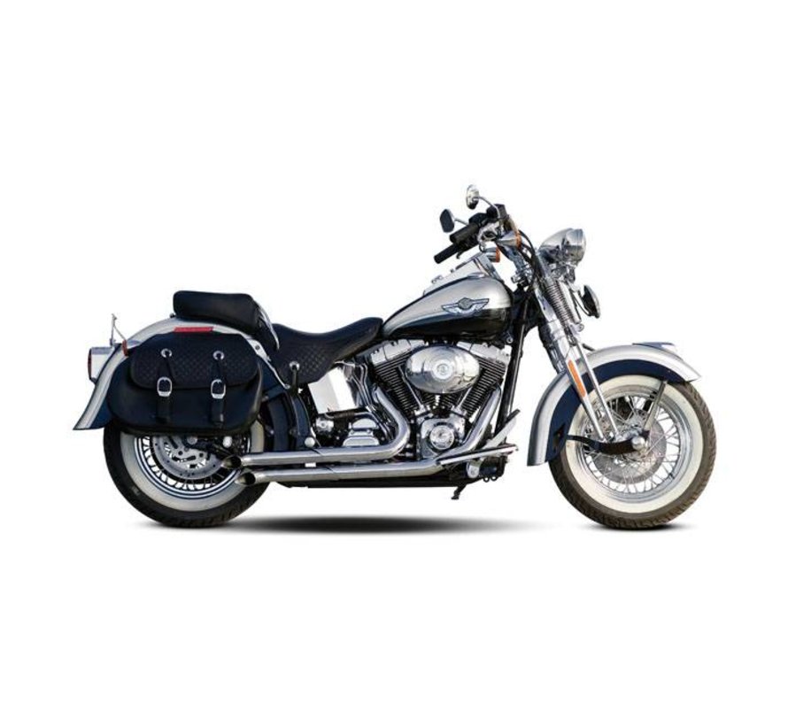 Harley Davidson Paughco Yaffe BUZZSAW uitlaat voor Softail