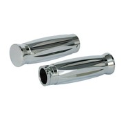 MCS handlebars Grips Brisance throttle - Chrome