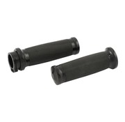 MCS handlebars grip set - black anodized