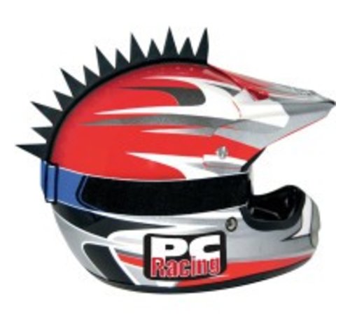 PC RACING casco Cuchillas Jagged