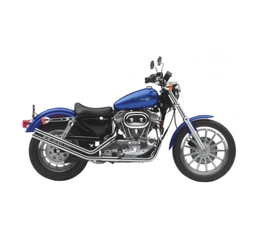 exhaust upswept Fits: > 86-03 XL Sportster