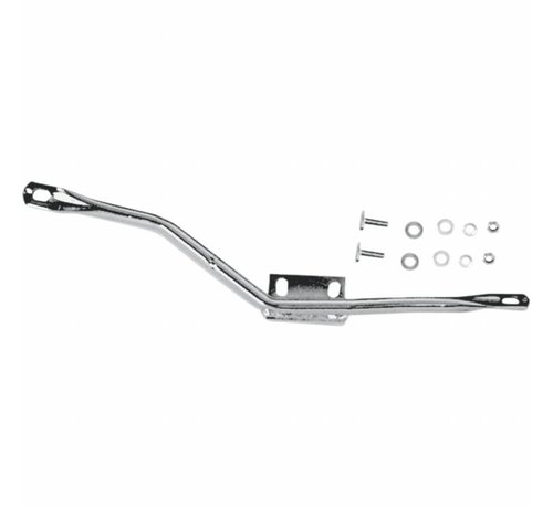 Paughco exhaust Chrome bracket exhaust Fits: > 71-84 Shovel