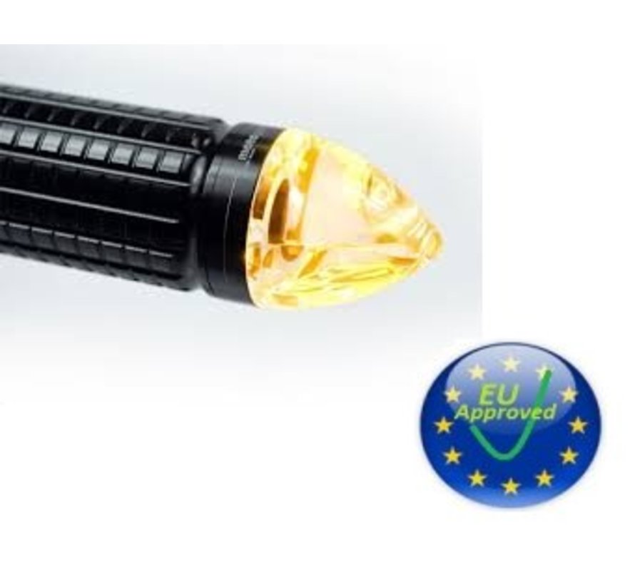 turn signal LED M-Blaze cone in-bar - Black or Polished Fits:> 1 or 7/8 inch handle bars