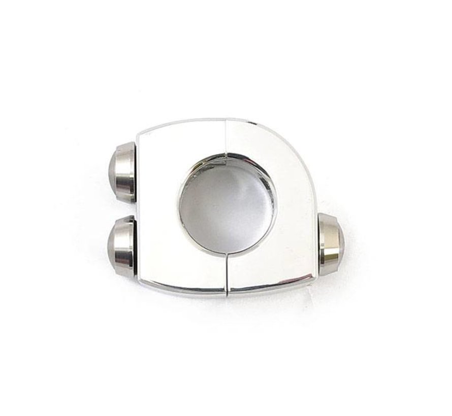 M-Switch 3 push button housing Black or Polished Fits: > 1" (25 4mm) diameter handlebars