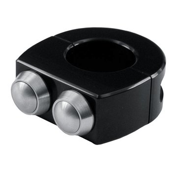 Motogadget handlebars M-Switch 2 push button housing Fits: > Fits 1" (25.4mm) diameter handlebars.