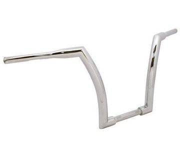 Alcapone Handlebar 16" Rise and 1.5" outside diameter - Chrome or black Fits: > 1" riser clamp