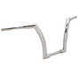 Handlebar 16" Rise and 1 5" outside diameter - Chrome or black Fits: > 1" riser clamp