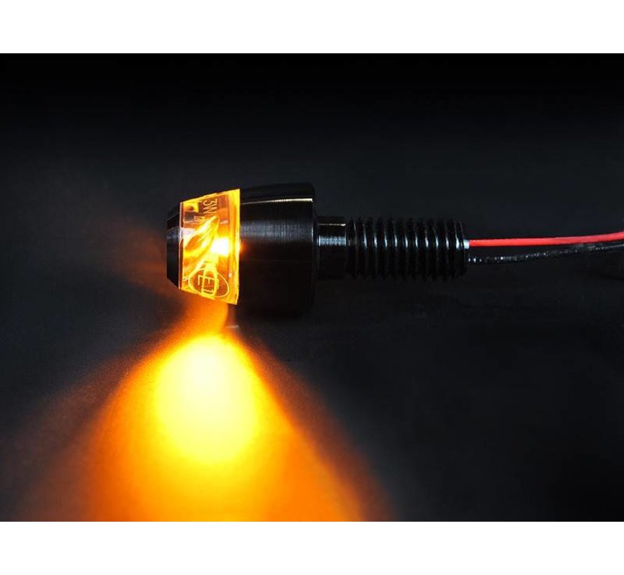 Blinker-LED M-Blaze LED-Blinkerstift - Schwarz oder Poliert Passend für: > Universal