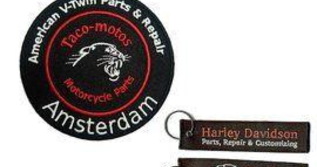 Taco-Motos, patch or keychain